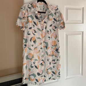 Very sweet casual linen dress!